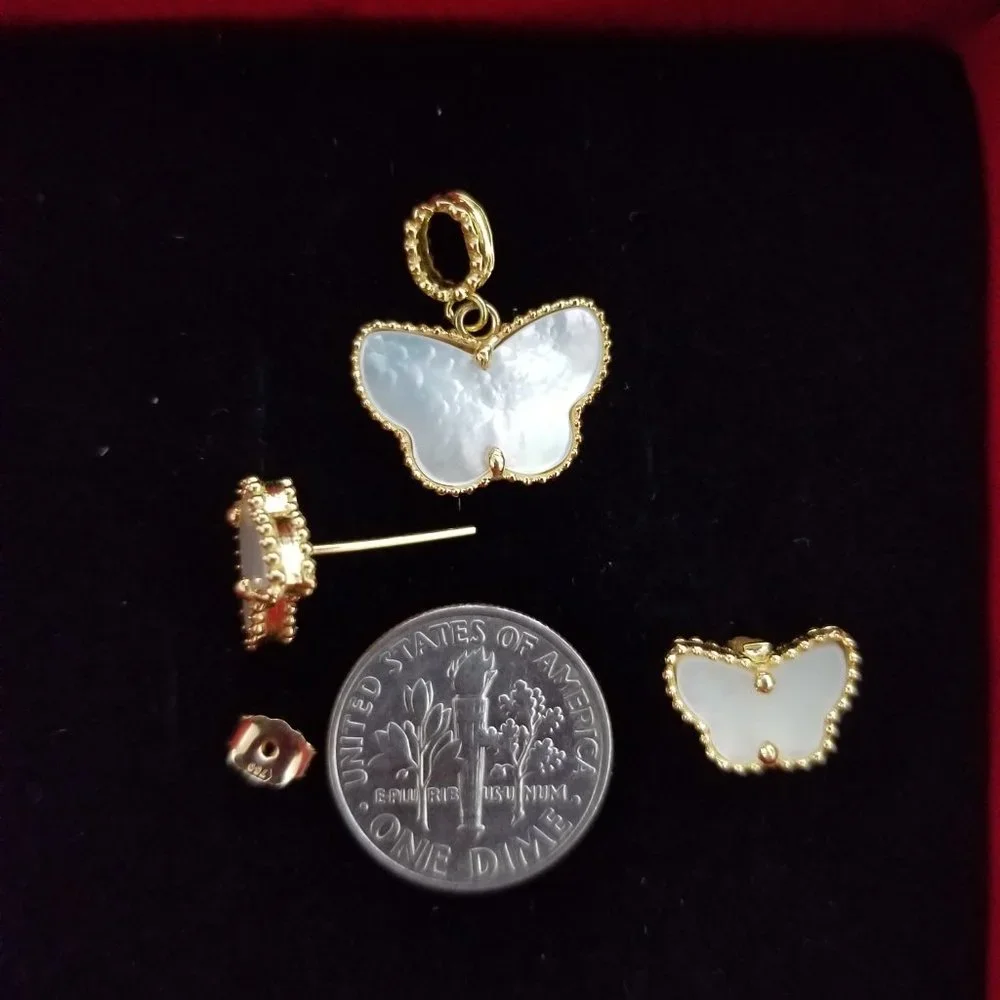 Set - Earring and pendant - Picture 7 of 9